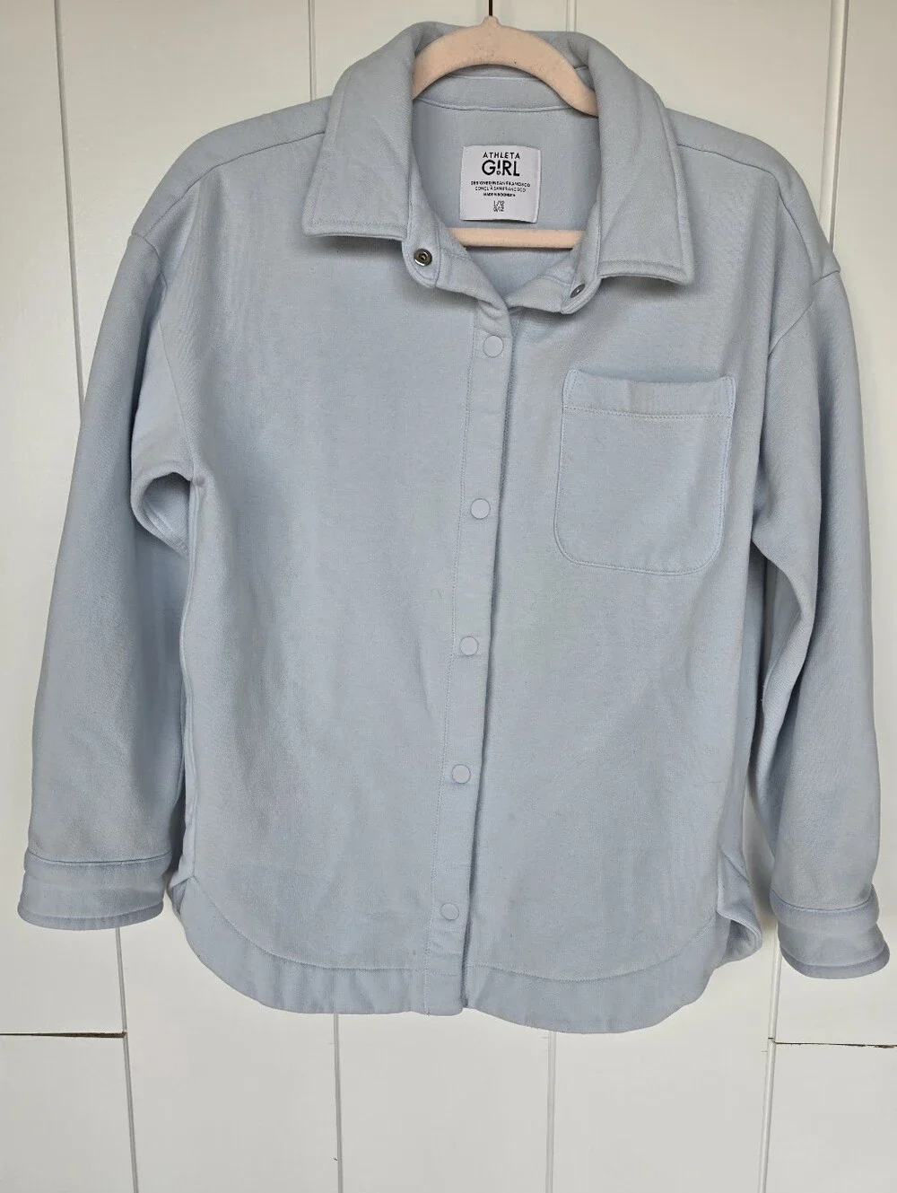 Athleta Girl Shacket Size Large